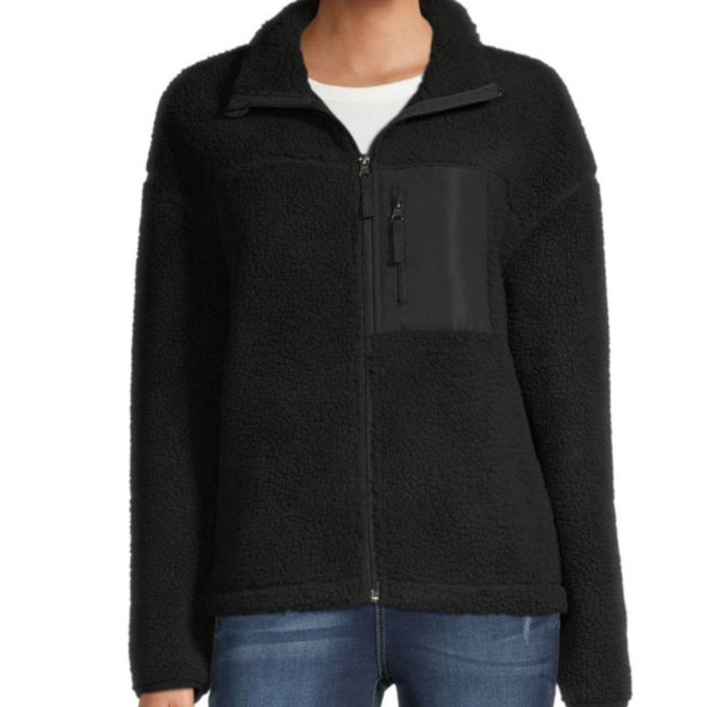 Arizona Sherpa Lightweight Jacket Black 2X